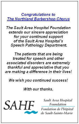 Sault Area Hospital Thank You